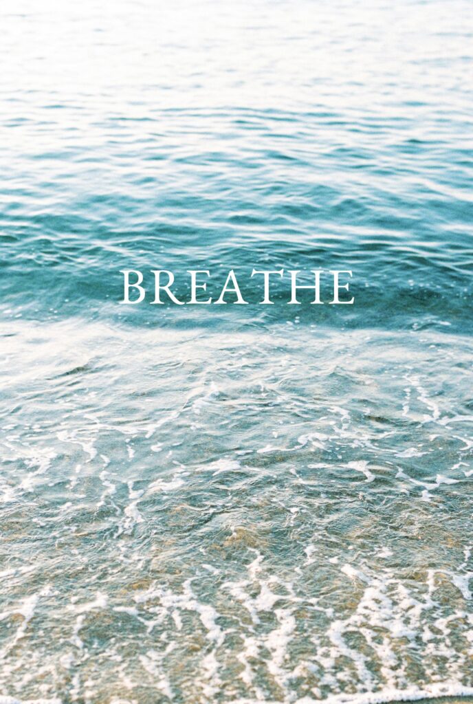 Breathe - during gratitude visualization breathe and relax