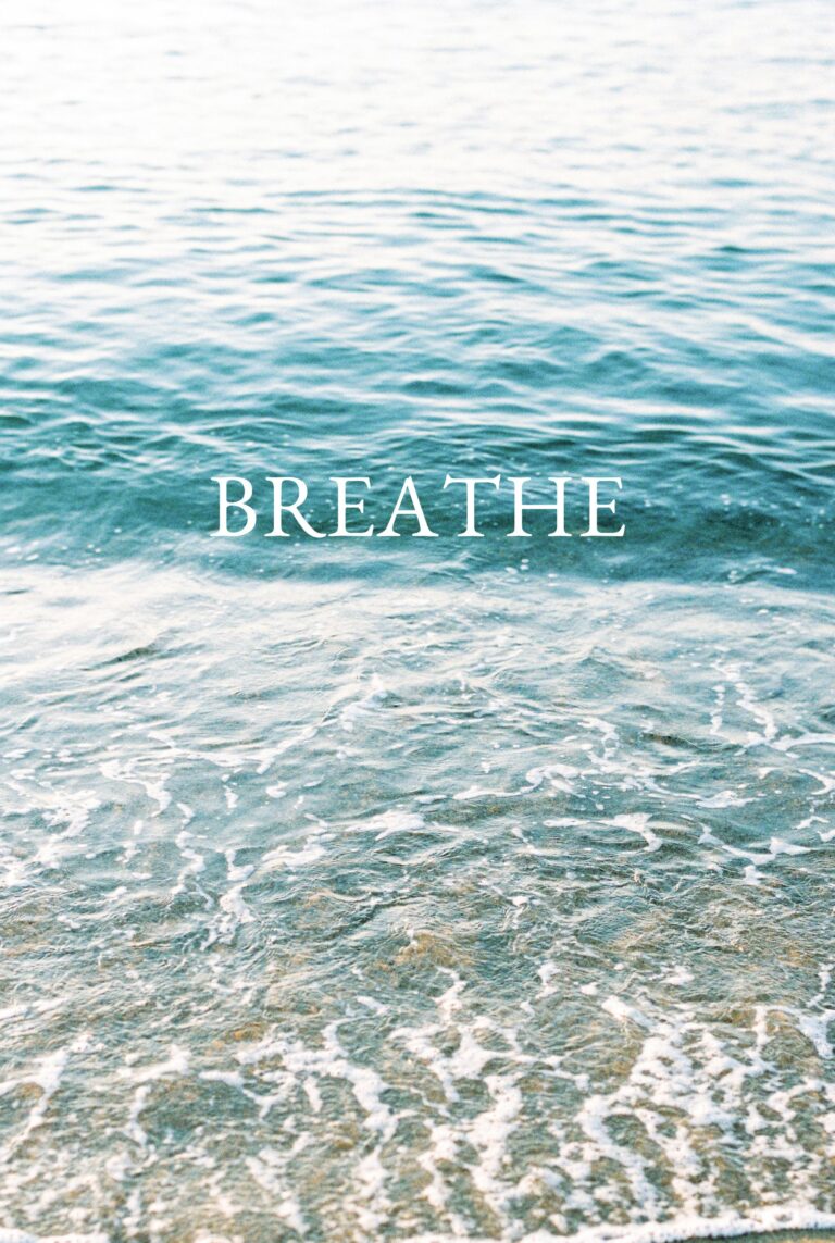 BREATHE - self-compassion exercises and self-compassion practices that will help you fin inner peace and teach you how to practice self-compassion.