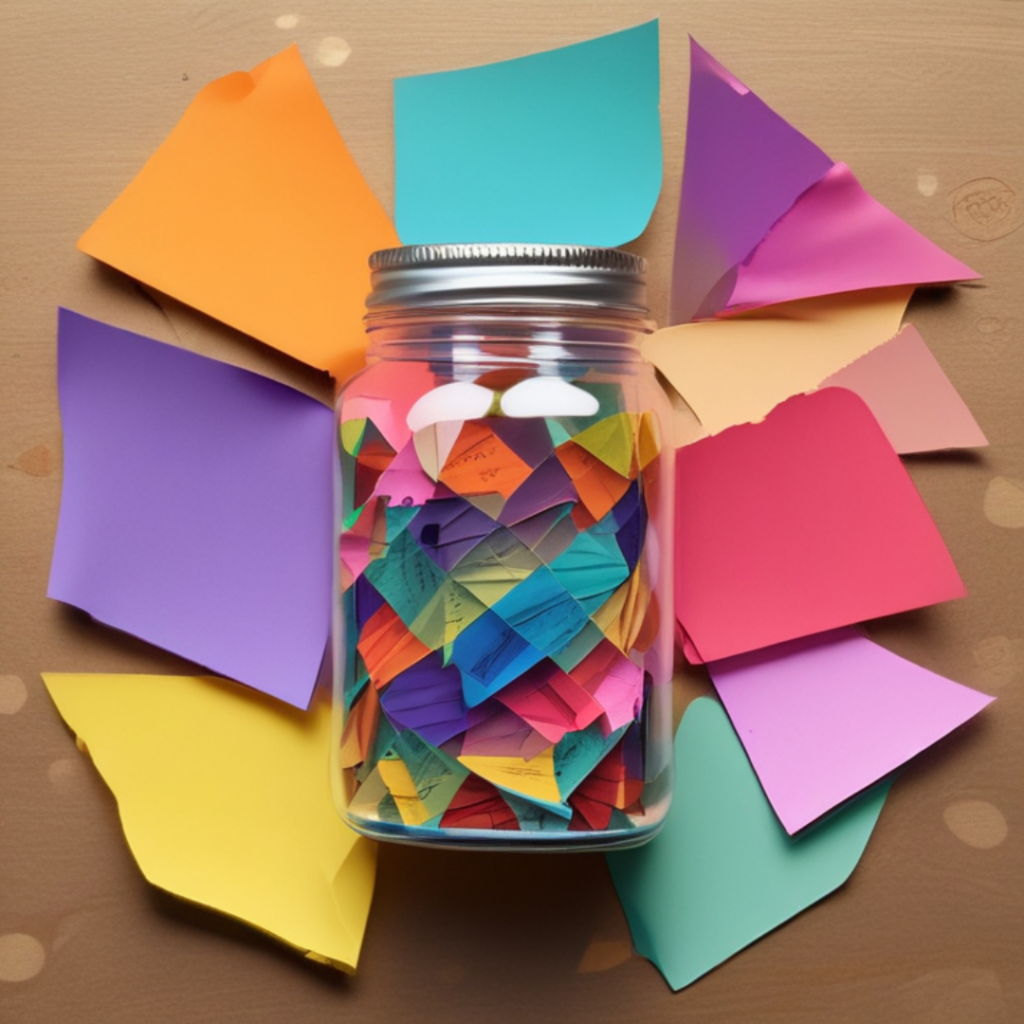 Gratitude jar - creating a gratitude jar is super simple