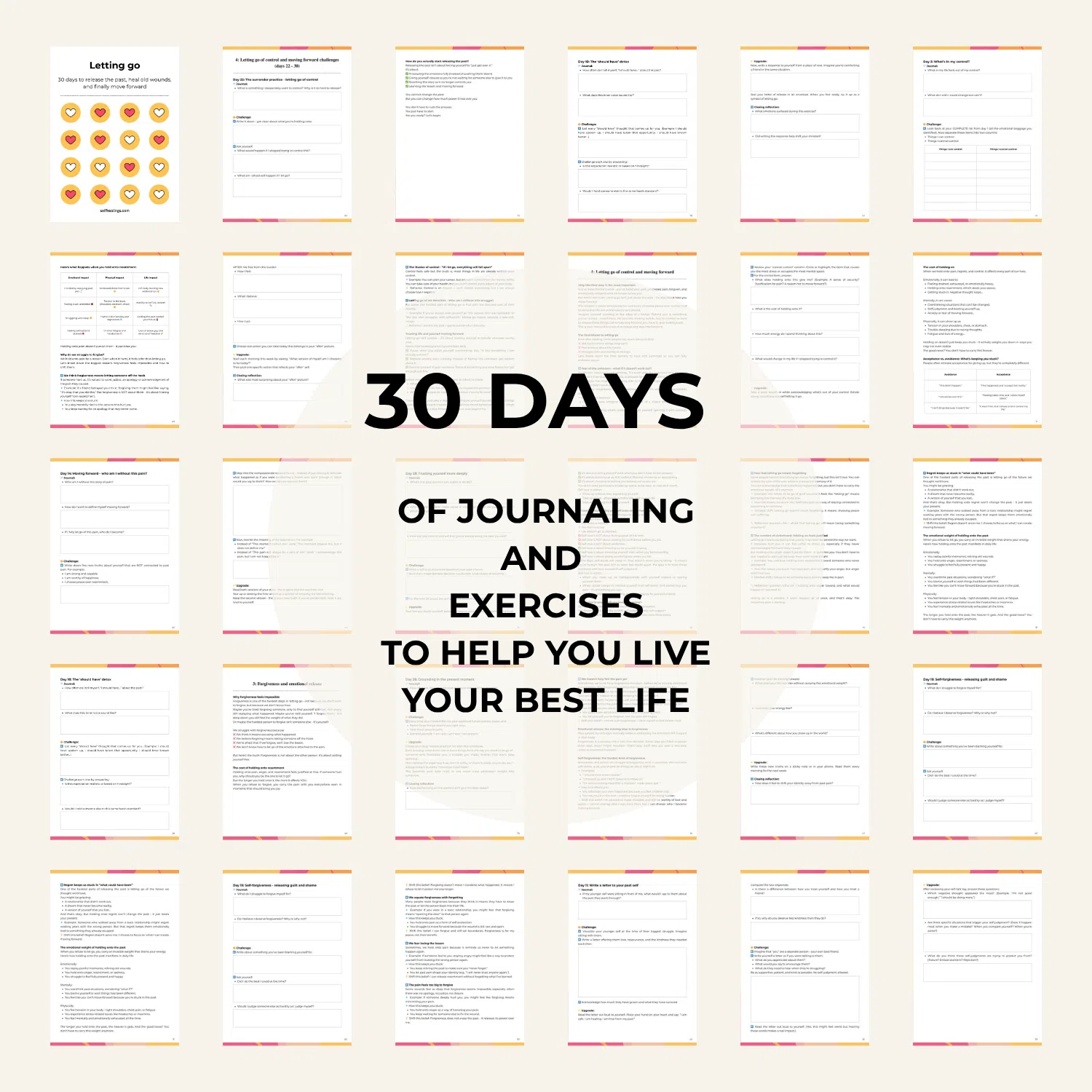 Letting go (30 day workbook) - Image 2