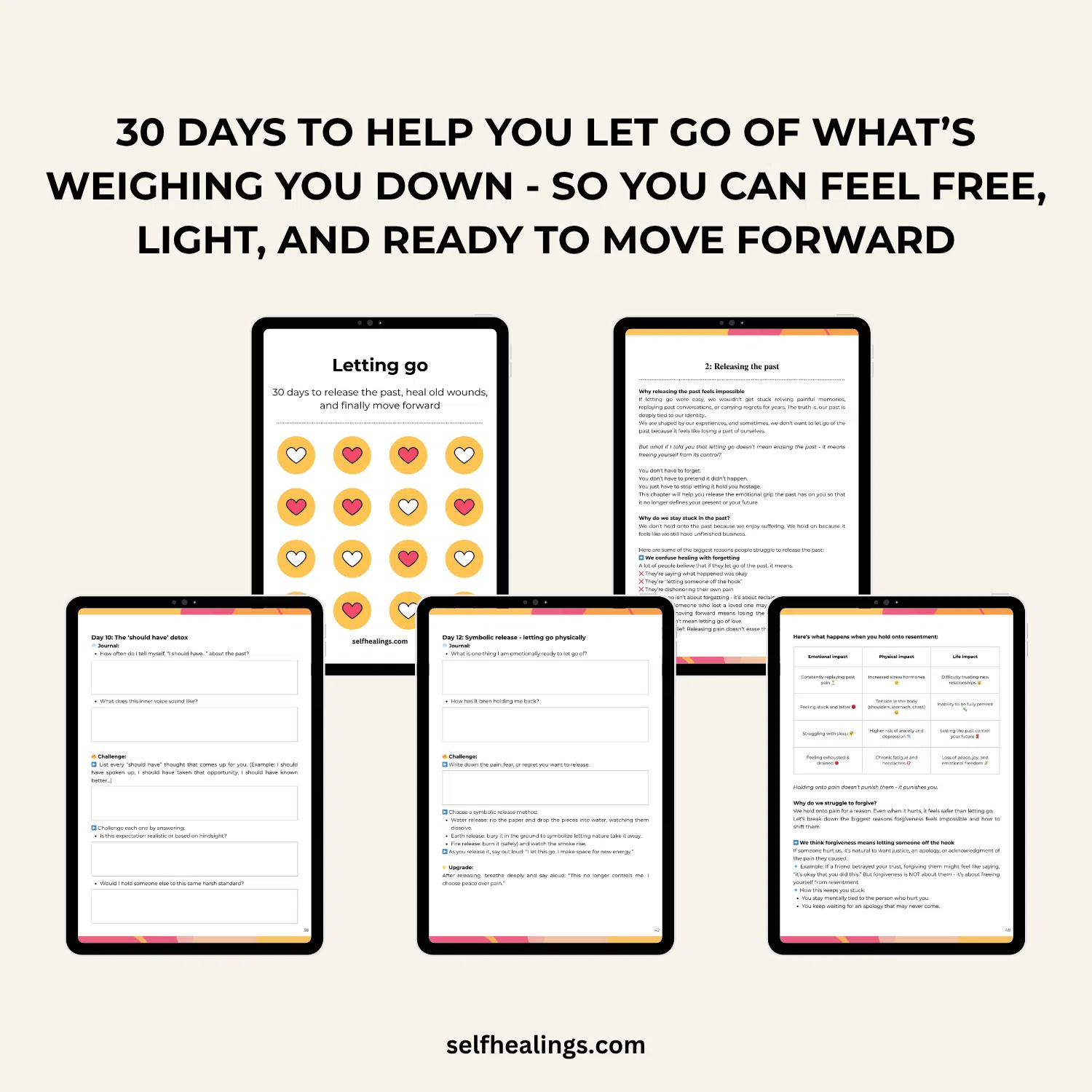 Letting go (30 day workbook) - Image 4