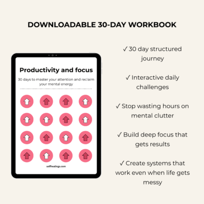 Productivity and focus (30 day workbook)