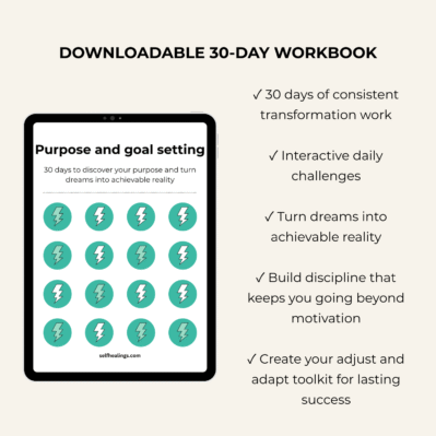 30 day workbook for finding purpose and goal-setting