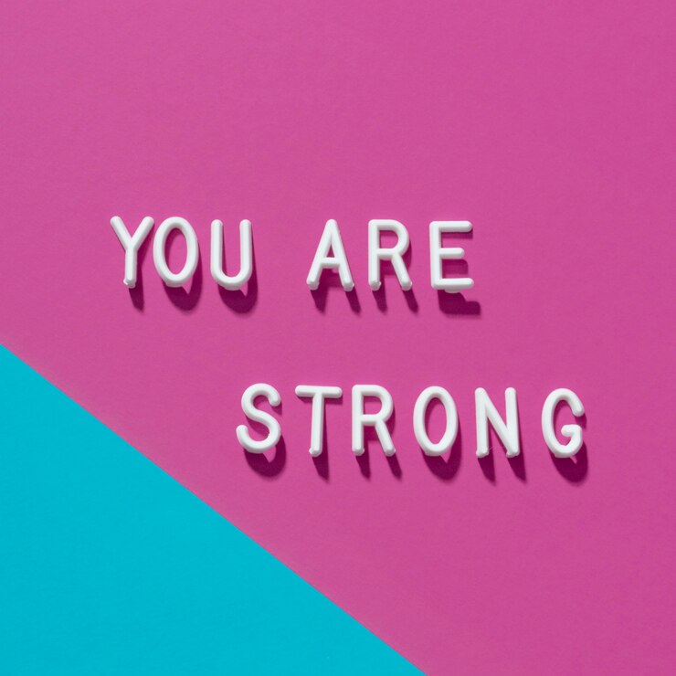 You are strong - building self trust will help you see how strong you really are
