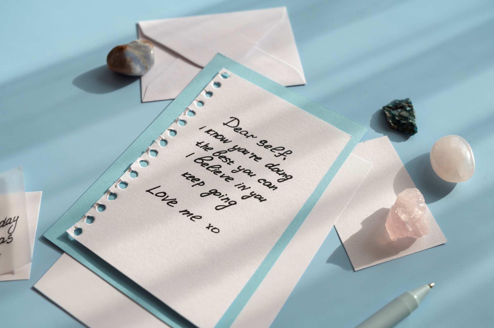Dear self I know you're doing the best you can - self sabotage is destroying your life. Apply our techniques to start overcoming self sabotaging 