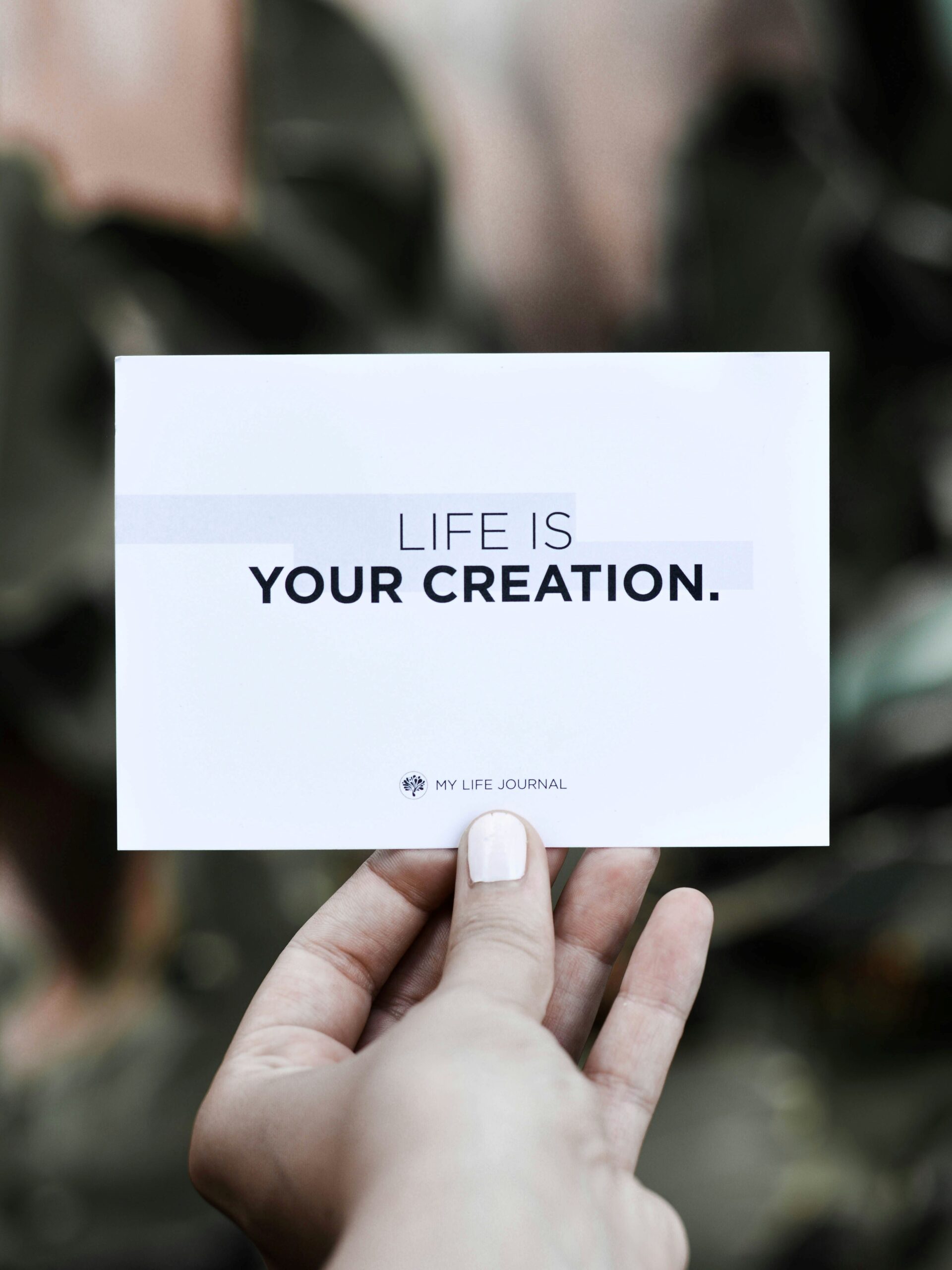 Life is your creation - you can decide to stop with self sabotaging behavior and become the best version of yourself