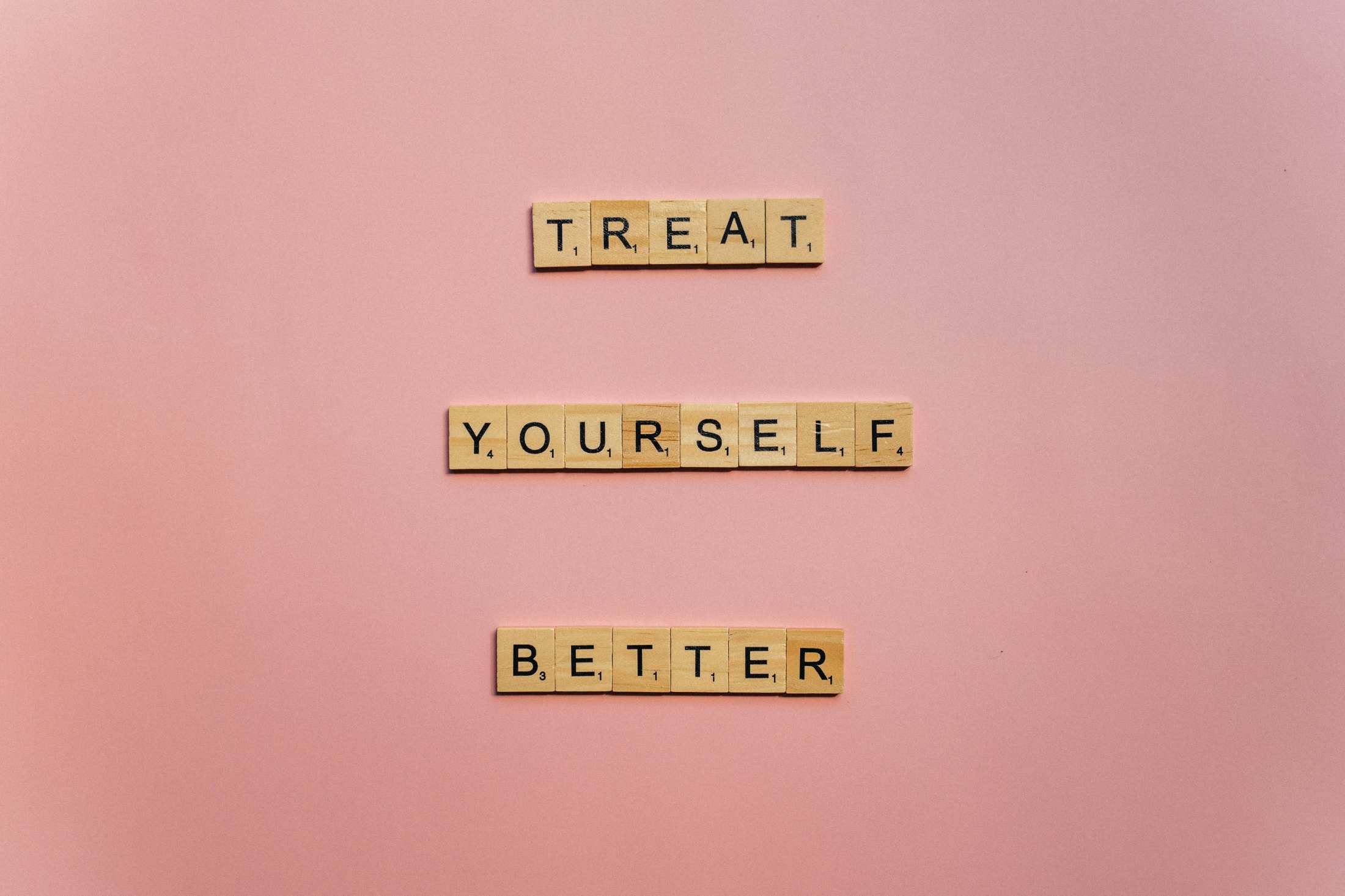 Treat yourself better and fix your self talk and inner critic and start practicing positive self talk