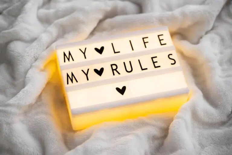 Simple rules to live by - look at my life rules list and personal principles to live by and improve your life.